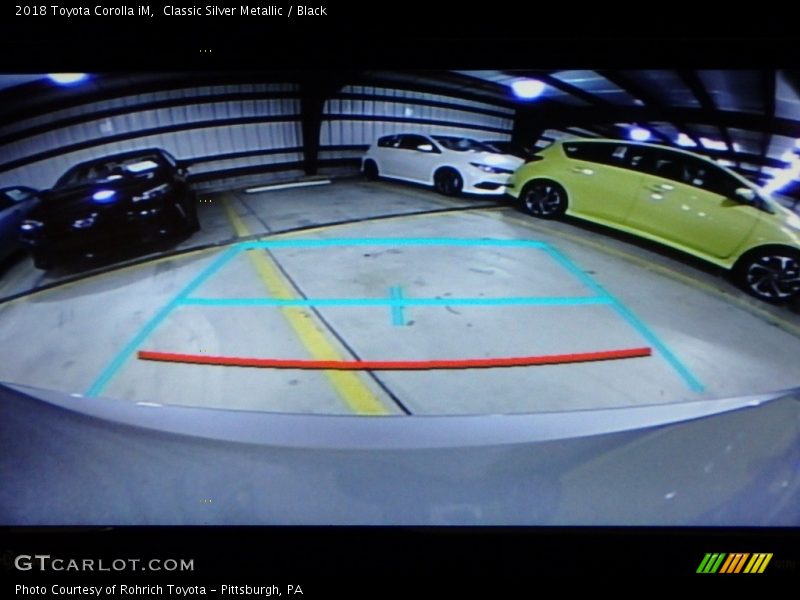 Classic Silver Metallic / Black 2018 Toyota Corolla iM