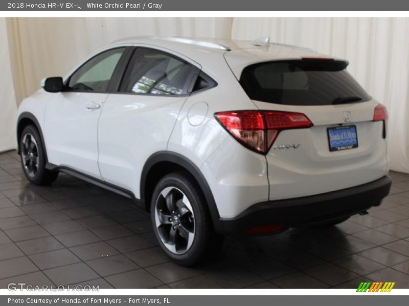 White Orchid Pearl / Gray 2018 Honda HR-V EX-L
