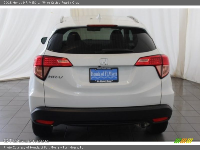 White Orchid Pearl / Gray 2018 Honda HR-V EX-L