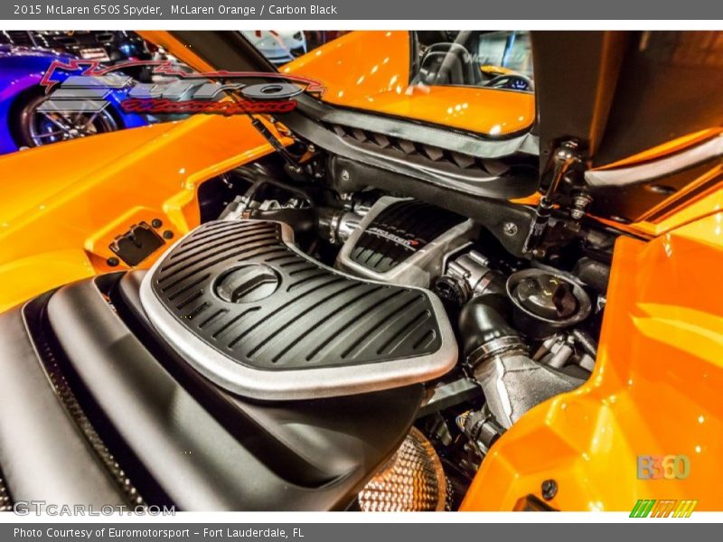 McLaren Orange / Carbon Black 2015 McLaren 650S Spyder