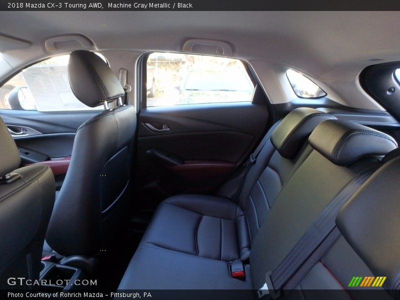 Machine Gray Metallic / Black 2018 Mazda CX-3 Touring AWD
