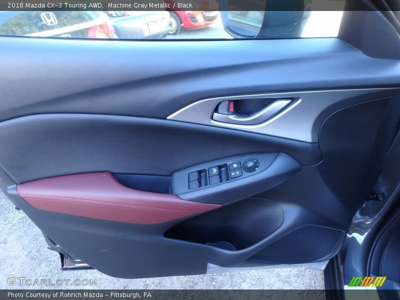Machine Gray Metallic / Black 2018 Mazda CX-3 Touring AWD