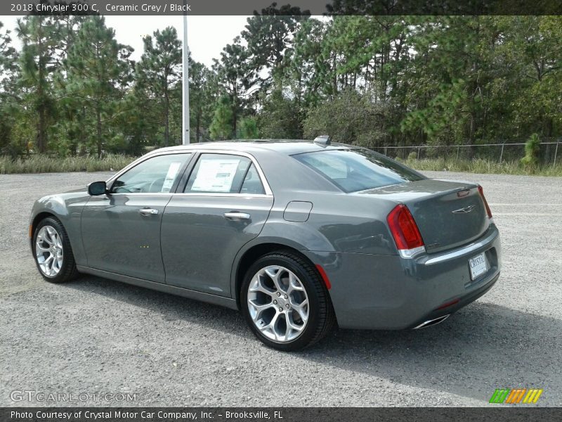 Ceramic Grey / Black 2018 Chrysler 300 C