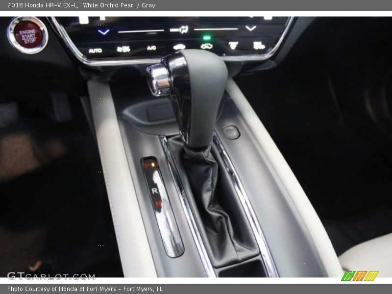 White Orchid Pearl / Gray 2018 Honda HR-V EX-L