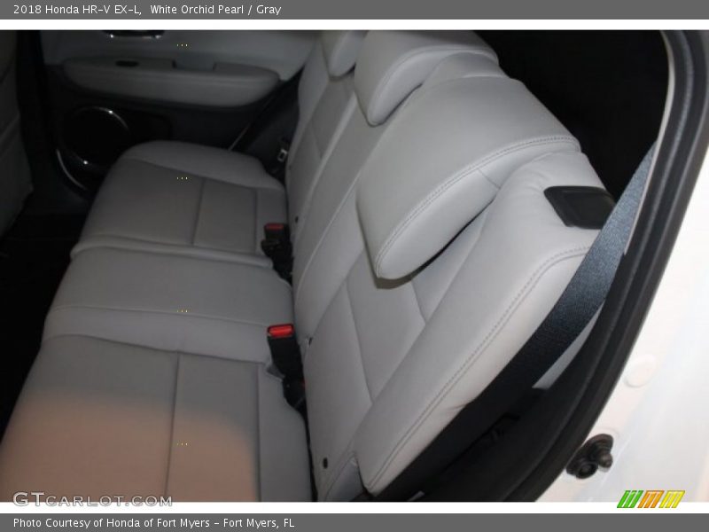 White Orchid Pearl / Gray 2018 Honda HR-V EX-L