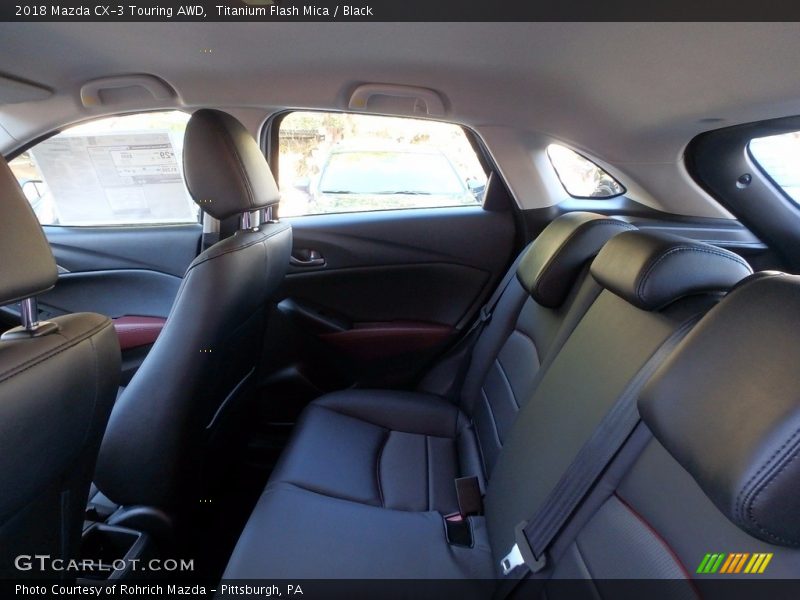 Titanium Flash Mica / Black 2018 Mazda CX-3 Touring AWD