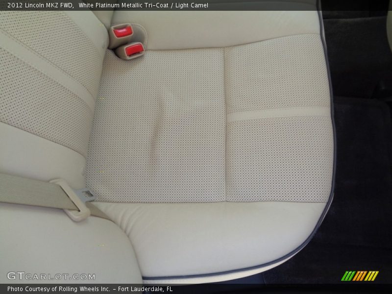 White Platinum Metallic Tri-Coat / Light Camel 2012 Lincoln MKZ FWD