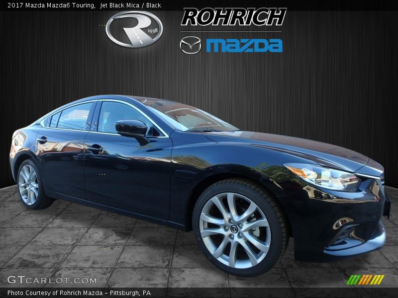 Jet Black Mica / Black 2017 Mazda Mazda6 Touring