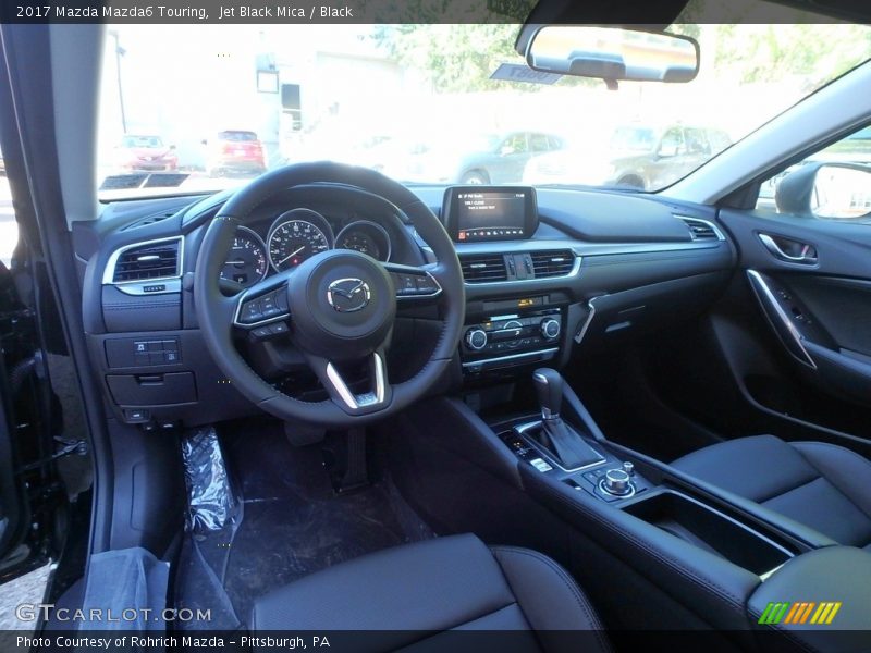 Jet Black Mica / Black 2017 Mazda Mazda6 Touring