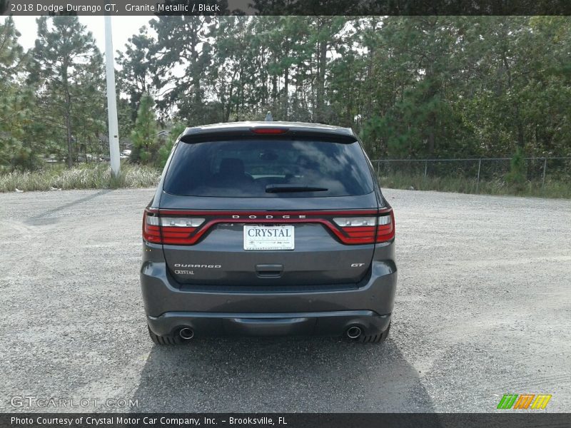 Granite Metallic / Black 2018 Dodge Durango GT