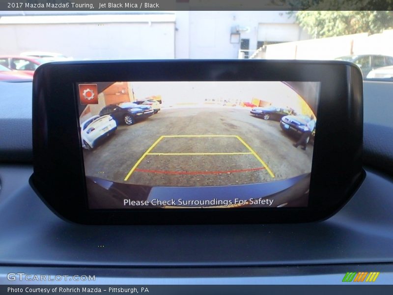 Jet Black Mica / Black 2017 Mazda Mazda6 Touring