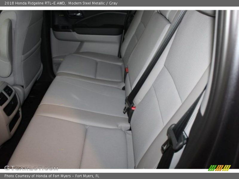 Modern Steel Metallic / Gray 2018 Honda Ridgeline RTL-E AWD