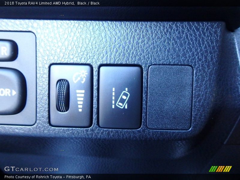 Black / Black 2018 Toyota RAV4 Limited AWD Hybrid