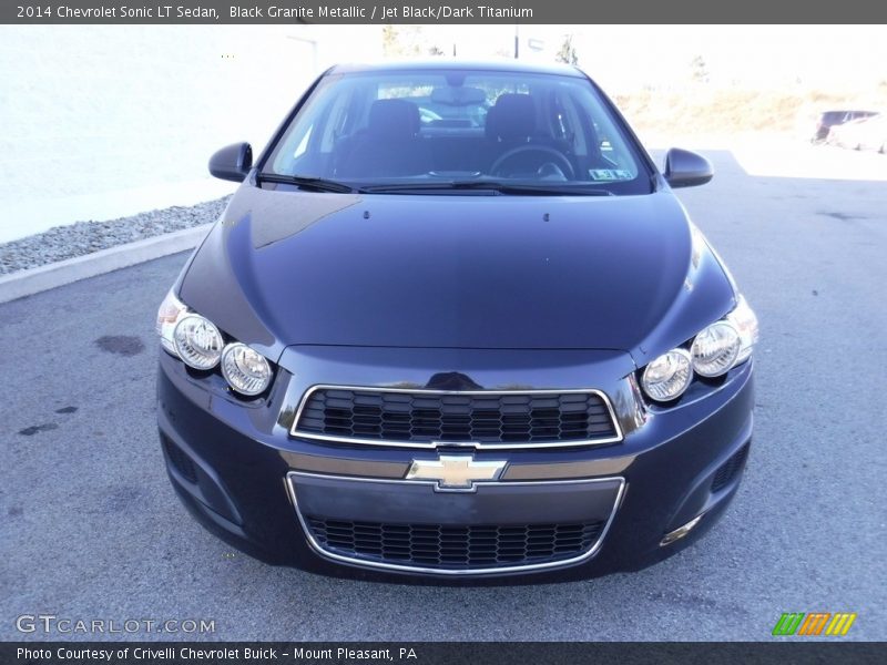 Black Granite Metallic / Jet Black/Dark Titanium 2014 Chevrolet Sonic LT Sedan