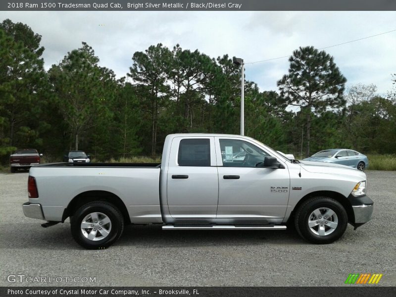  2018 1500 Tradesman Quad Cab Bright Silver Metallic