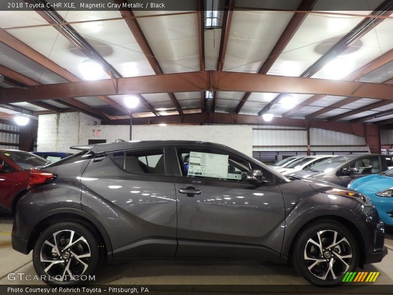 Magnetic Gray Metallic / Black 2018 Toyota C-HR XLE