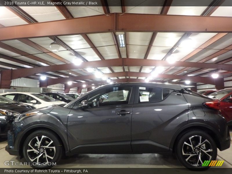 Magnetic Gray Metallic / Black 2018 Toyota C-HR XLE