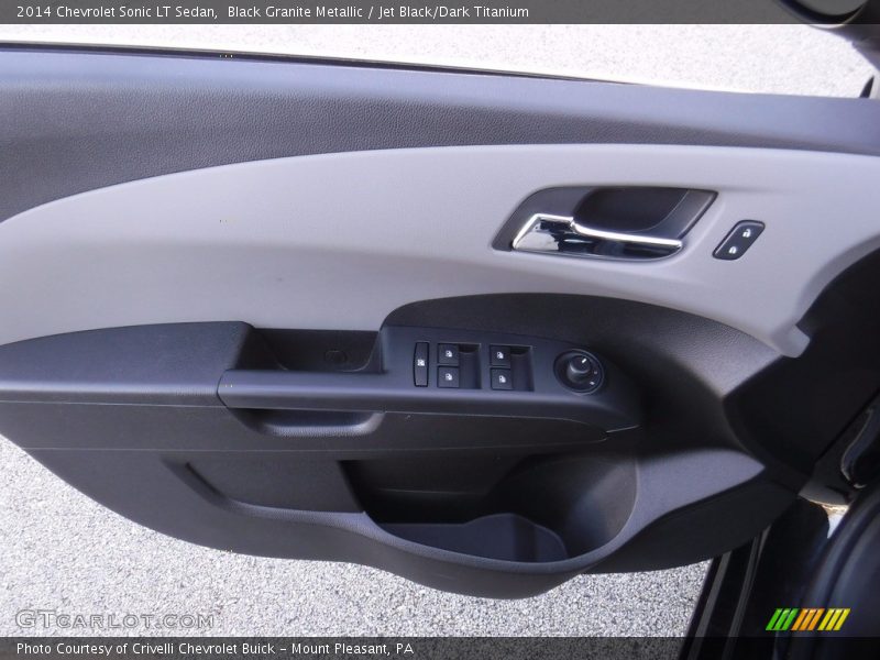 Black Granite Metallic / Jet Black/Dark Titanium 2014 Chevrolet Sonic LT Sedan