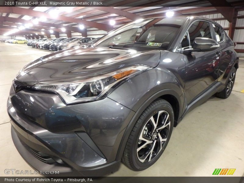 Magnetic Gray Metallic / Black 2018 Toyota C-HR XLE