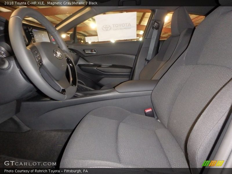 Magnetic Gray Metallic / Black 2018 Toyota C-HR XLE