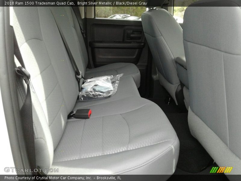 Rear Seat of 2018 1500 Tradesman Quad Cab