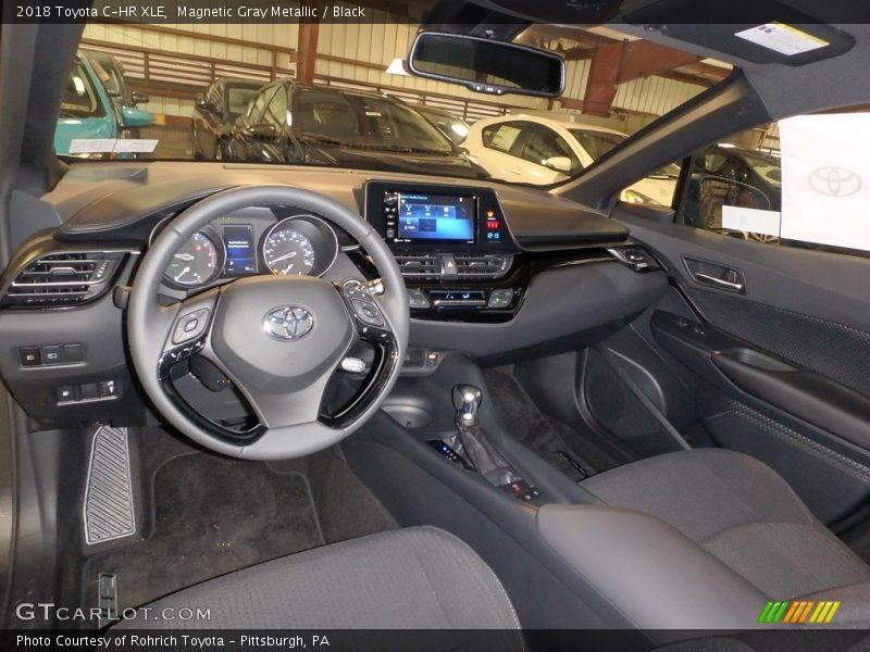 Magnetic Gray Metallic / Black 2018 Toyota C-HR XLE