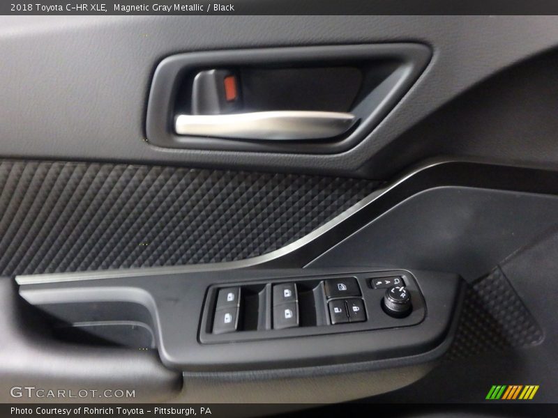 Magnetic Gray Metallic / Black 2018 Toyota C-HR XLE
