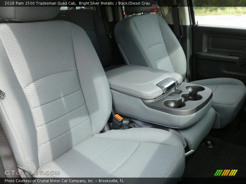 Front Seat of 2018 1500 Tradesman Quad Cab