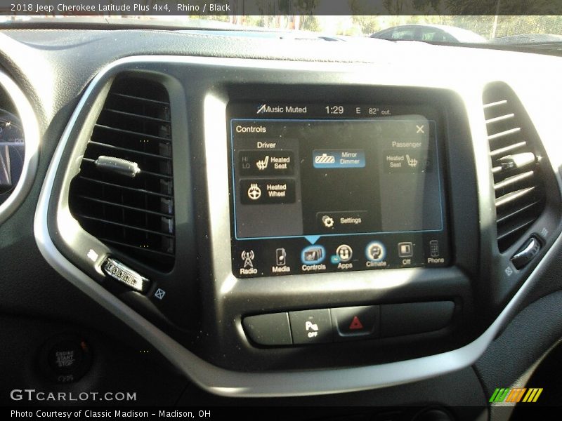 Rhino / Black 2018 Jeep Cherokee Latitude Plus 4x4