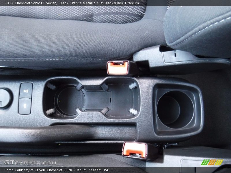 Black Granite Metallic / Jet Black/Dark Titanium 2014 Chevrolet Sonic LT Sedan