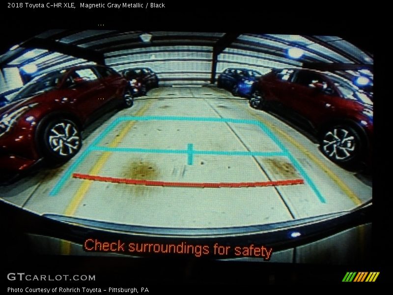 Magnetic Gray Metallic / Black 2018 Toyota C-HR XLE
