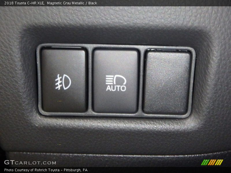 Magnetic Gray Metallic / Black 2018 Toyota C-HR XLE