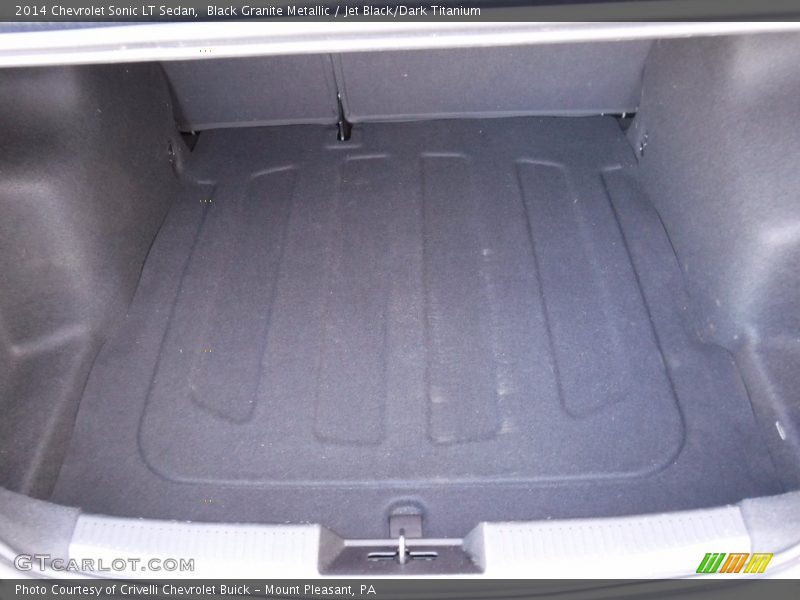 Black Granite Metallic / Jet Black/Dark Titanium 2014 Chevrolet Sonic LT Sedan