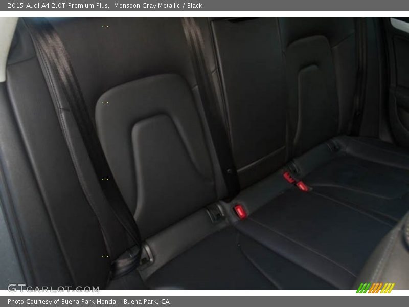 Monsoon Gray Metallic / Black 2015 Audi A4 2.0T Premium Plus