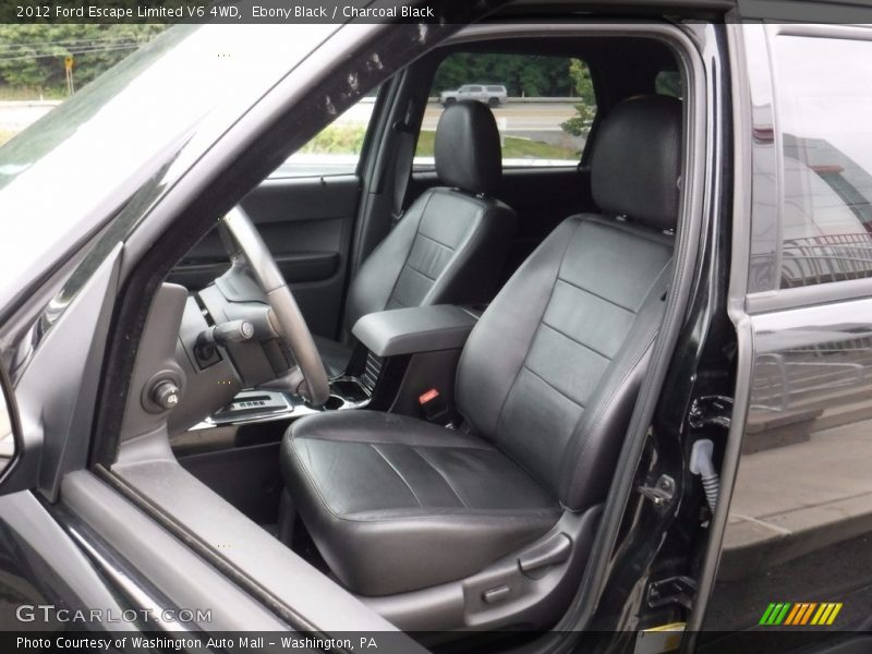 Ebony Black / Charcoal Black 2012 Ford Escape Limited V6 4WD