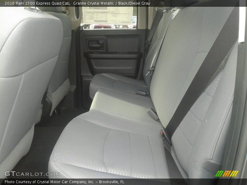 Granite Crystal Metallic / Black/Diesel Gray 2018 Ram 1500 Express Quad Cab