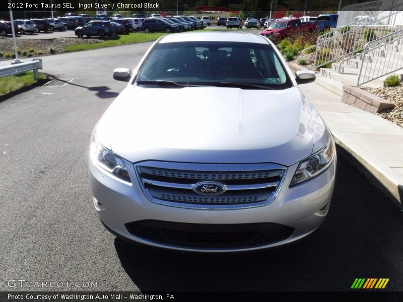 Ingot Silver / Charcoal Black 2012 Ford Taurus SEL