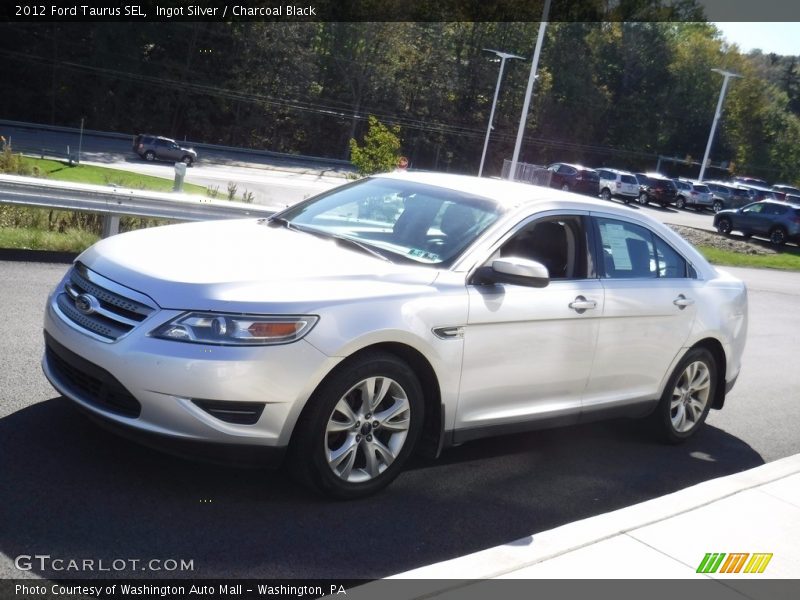 Ingot Silver / Charcoal Black 2012 Ford Taurus SEL