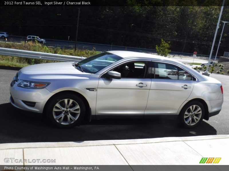 Ingot Silver / Charcoal Black 2012 Ford Taurus SEL