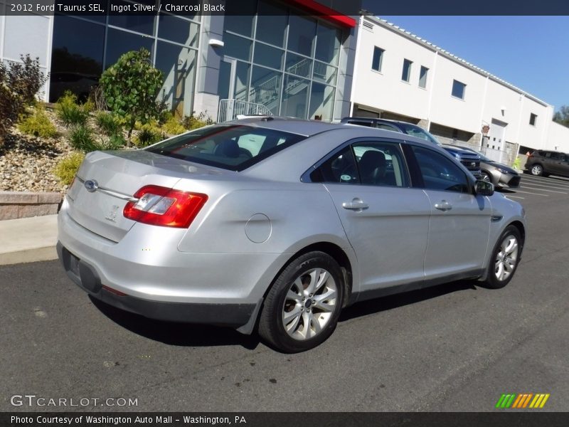 Ingot Silver / Charcoal Black 2012 Ford Taurus SEL