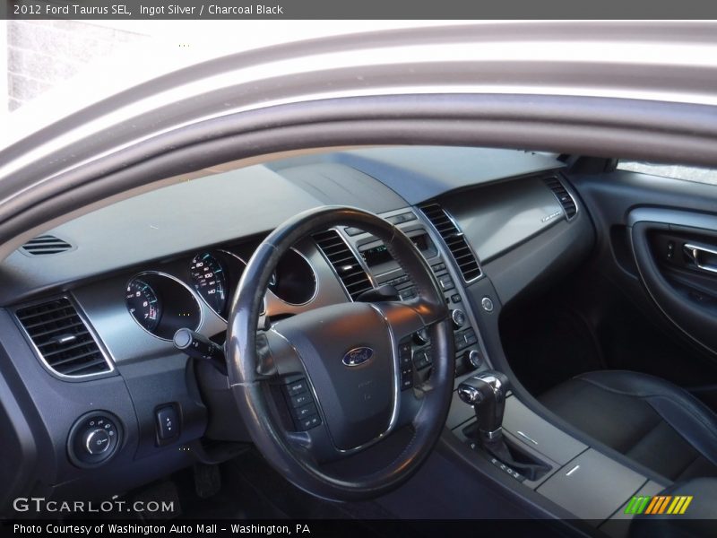 Ingot Silver / Charcoal Black 2012 Ford Taurus SEL