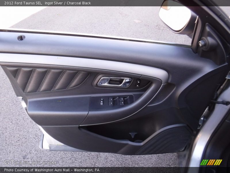 Ingot Silver / Charcoal Black 2012 Ford Taurus SEL