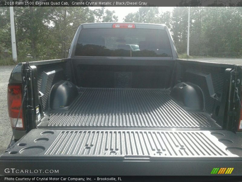 Granite Crystal Metallic / Black/Diesel Gray 2018 Ram 1500 Express Quad Cab