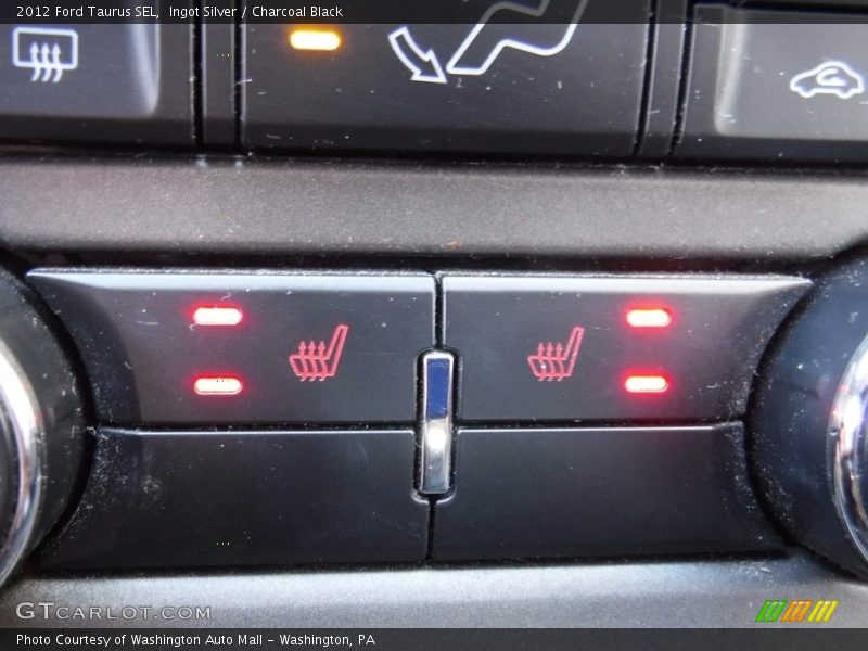 Ingot Silver / Charcoal Black 2012 Ford Taurus SEL