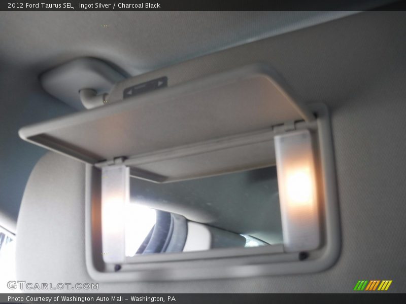 Ingot Silver / Charcoal Black 2012 Ford Taurus SEL