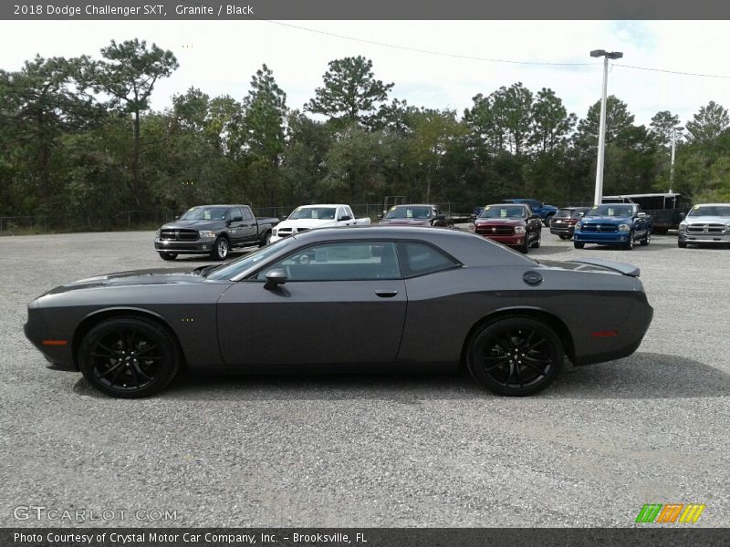 Granite / Black 2018 Dodge Challenger SXT