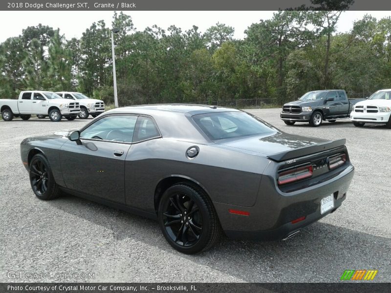 Granite / Black 2018 Dodge Challenger SXT