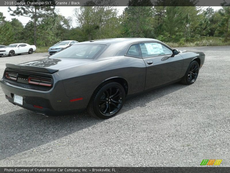 Granite / Black 2018 Dodge Challenger SXT