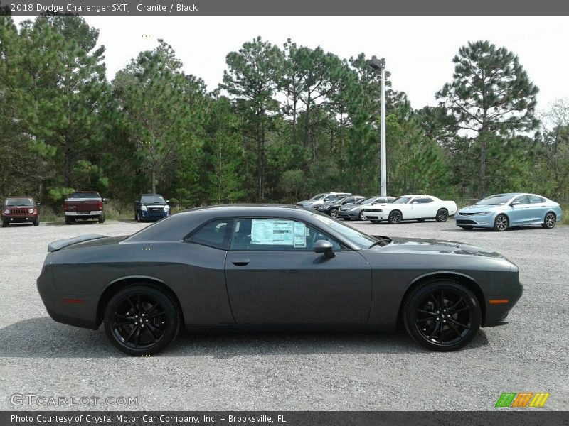 Granite / Black 2018 Dodge Challenger SXT