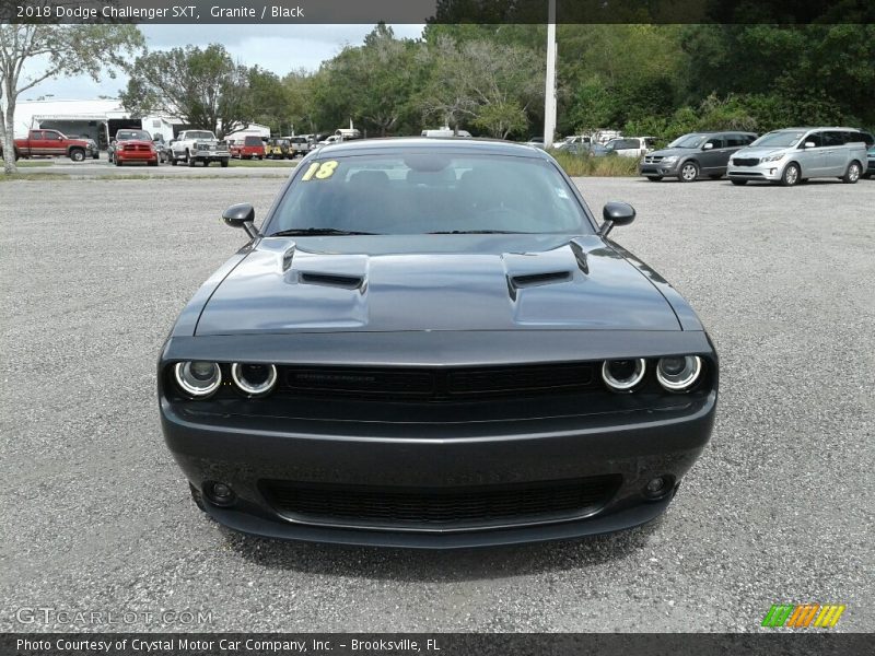 Granite / Black 2018 Dodge Challenger SXT